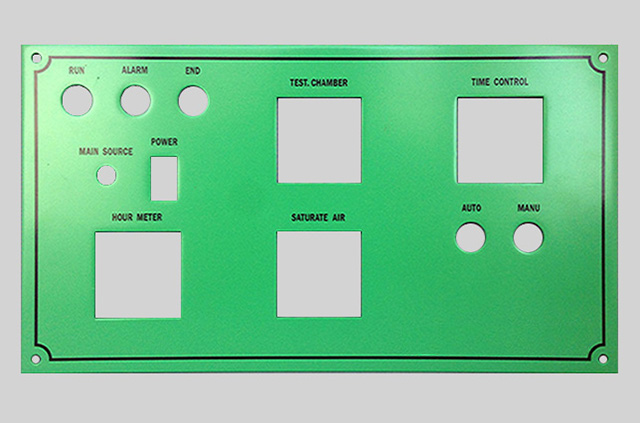 操作パネル(板金塗装)